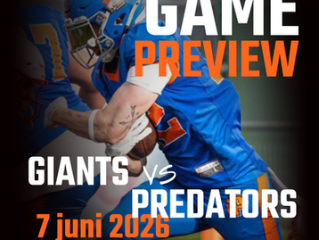 Game Preview 7/6 - Giants vs Predators
