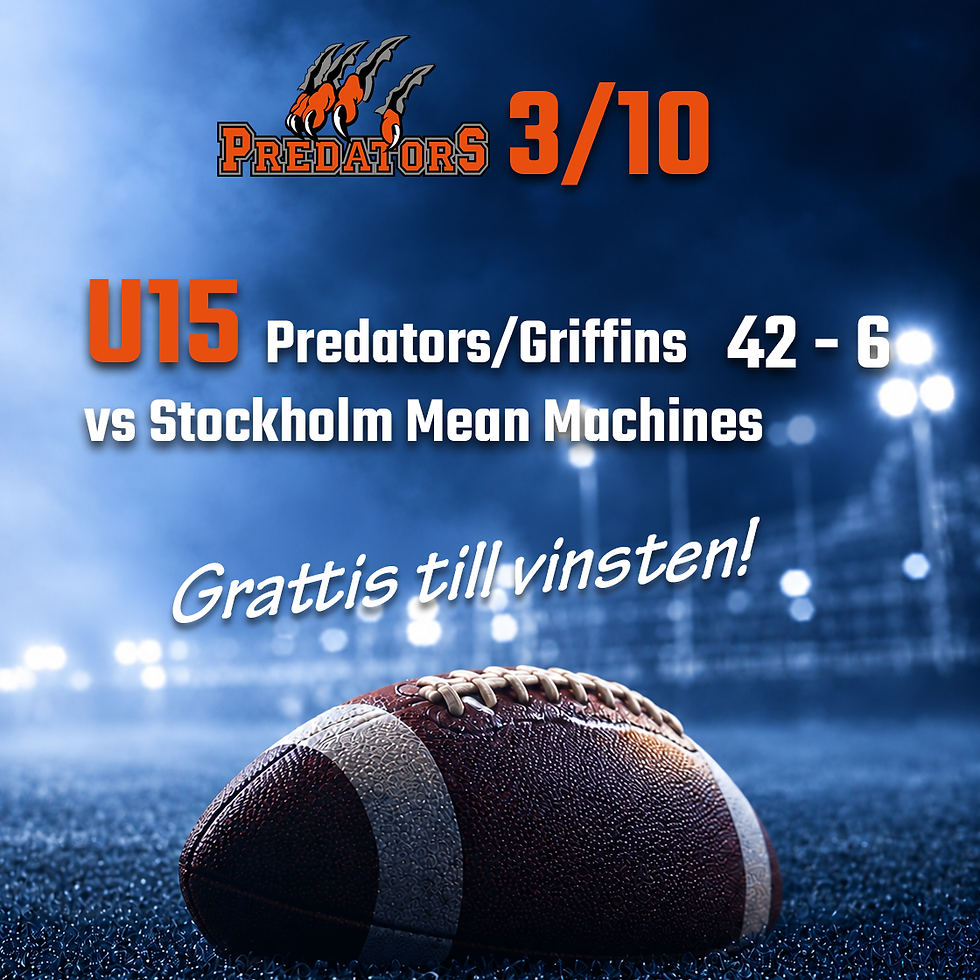 U15 vinst vs SMM 42-6