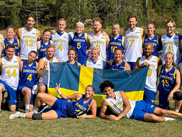 SWE3 - Steg framåt när Sverige tog två 18:e platser under VM i flaggfotboll 2024