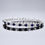 Thumbnail: Sapphire Moissanite Tennis Bracelet  925 Sterling Silver  Wedding Bracelets