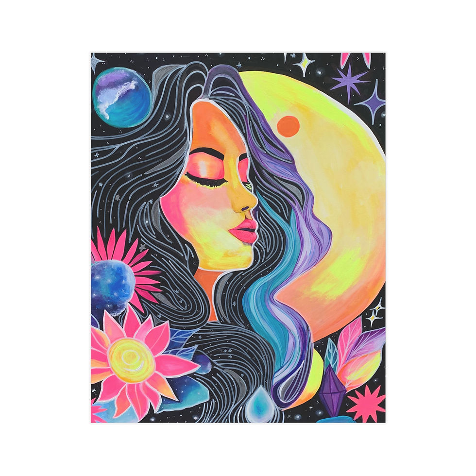 Thumbnail: Boss Babe Universe Unframed Prints