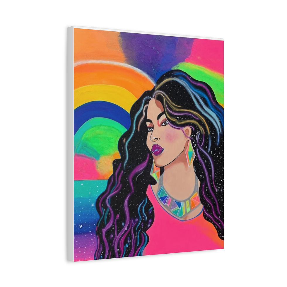 Thumbnail: Latina G.E.M. Matte Canvas, Stretched, 1.25"