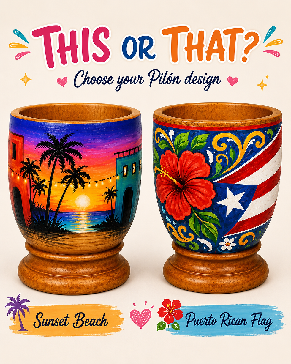 Paint your Pilon at Mama Dees Empanadas