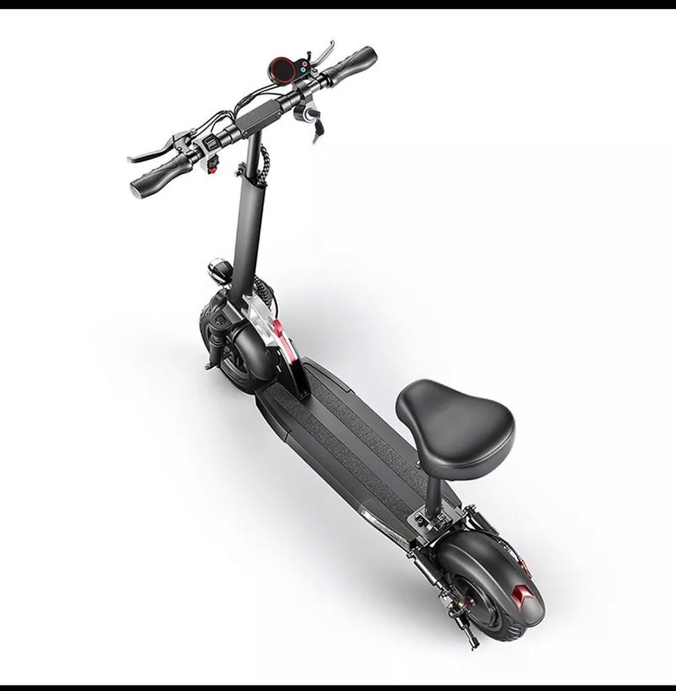 Thumbnail: Emoko N3L Max Scooter 800w48v with seat front PNEUMATIC DOUBLE ABS