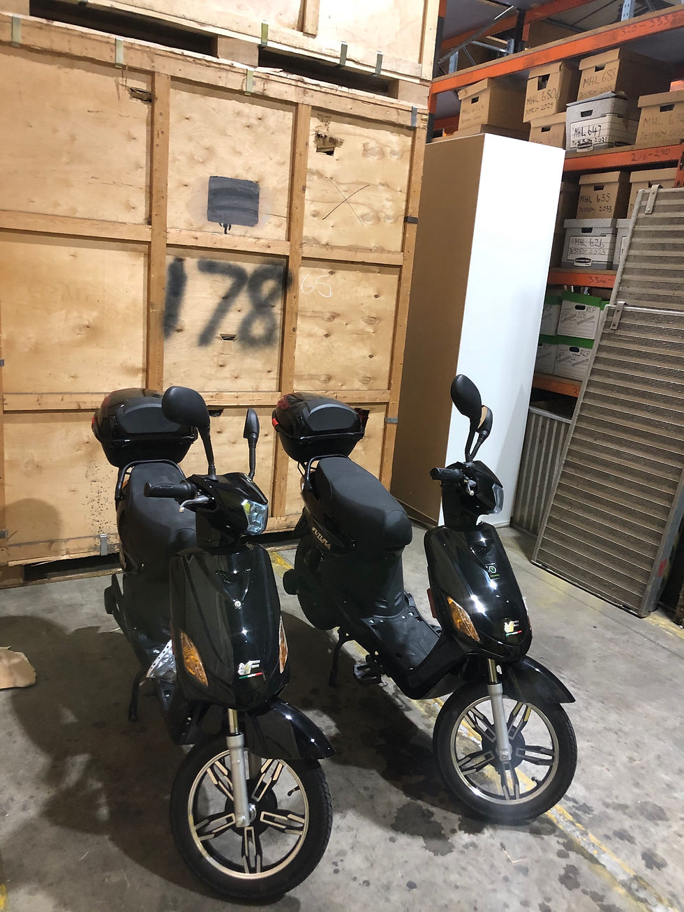 Thumbnail: Eco Futura Pedal Assistance Scooters B1-12-48v250WATT-12/20Ah 48v battery Brian