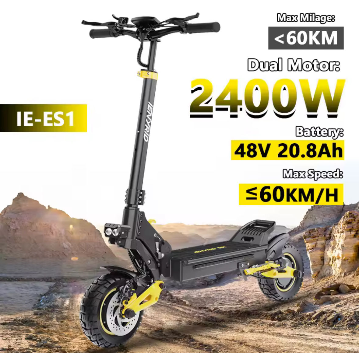 IENYRID IE-ES1 1200w*2 48V 13Ah