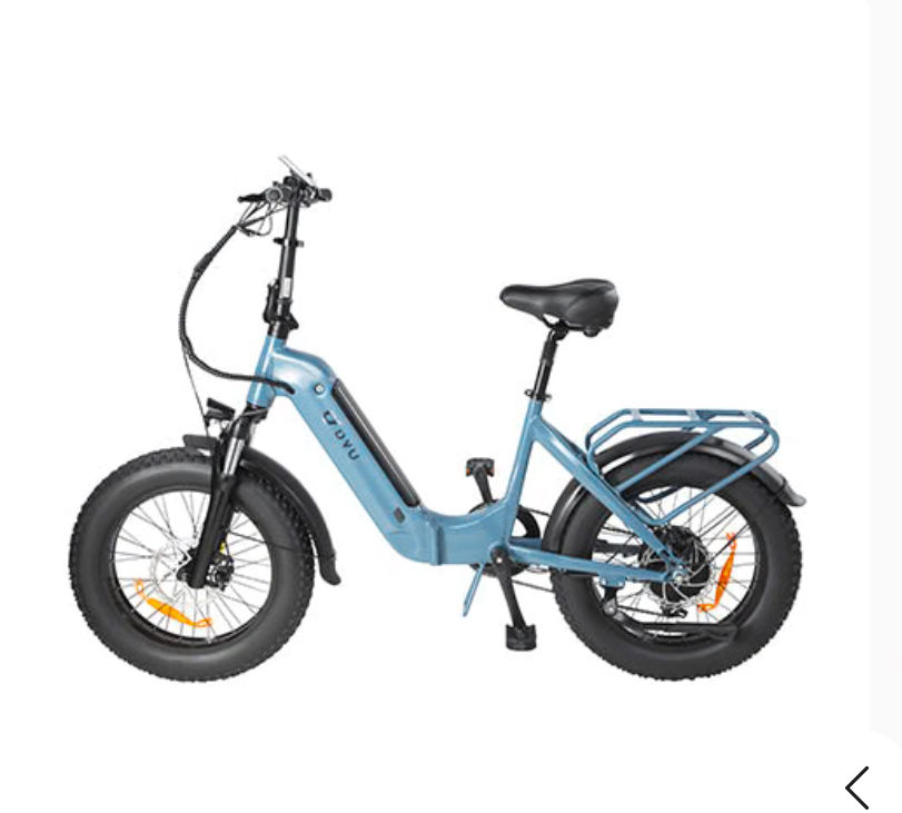 Thumbnail: DYU FF500 20 Inch Fat Tire Electric Bike