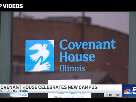 NBC Chicago: Chicago's Covenant House Marks Opening of New Campus