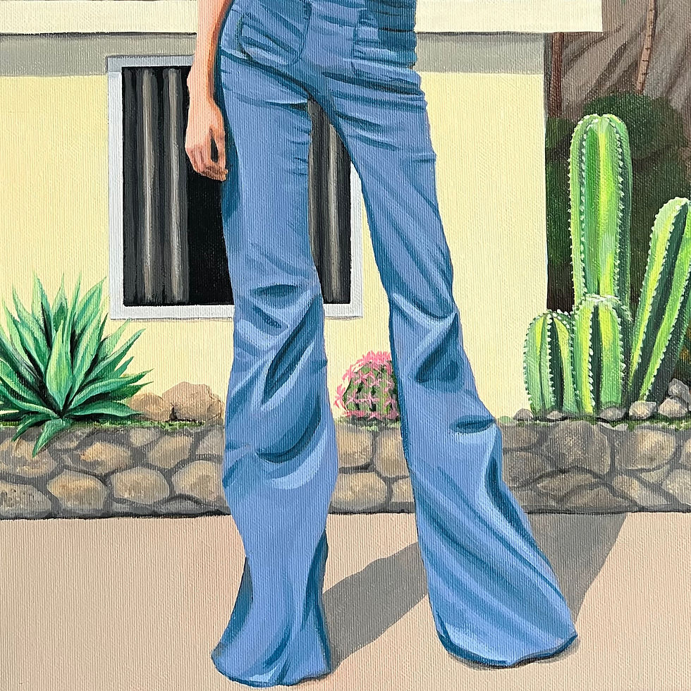 Thumbnail: California girl (30x50cm)