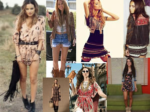 Uma dose de moda: Estilo Folk