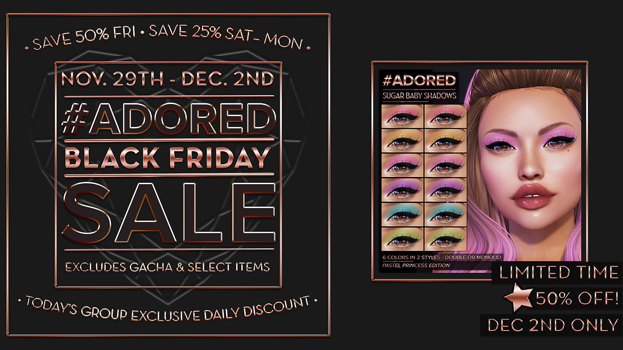 adored bf daily deal dec 2