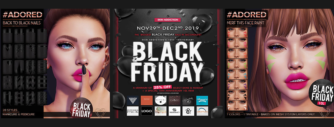 #ADORED _ skin addiction black friday sa