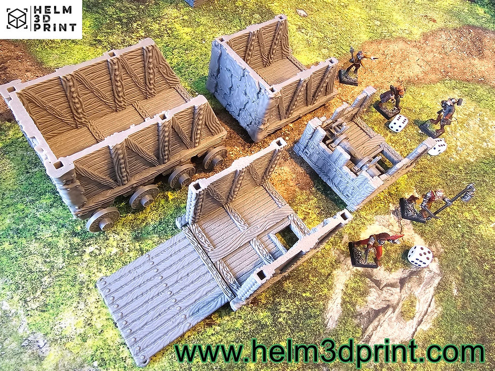 Miniature : TOUR DE SIEGE - SIEGE TOWER