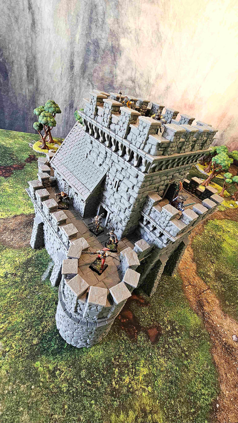 Miniature : CASTLE ARGENT - KEEP
