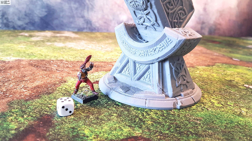 Miniature : DWARVEN - GREAT HAMMER ALTAR (25cm)