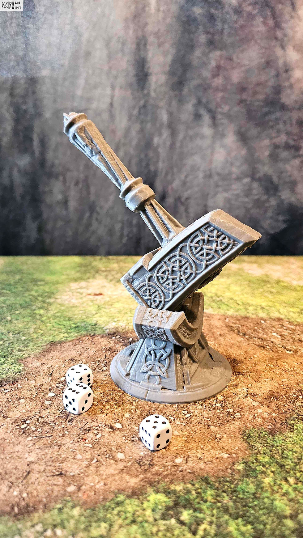 Miniature : DWARVEN - HAMMER ALTAR (17cm)