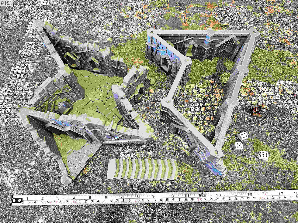 Miniature : CURSED FORTRESS - STRUCTURE 02
