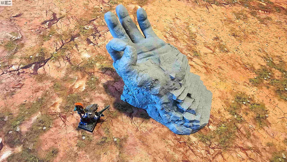 Miniature : MIDDLE EARTH - HAND PEDESTAL