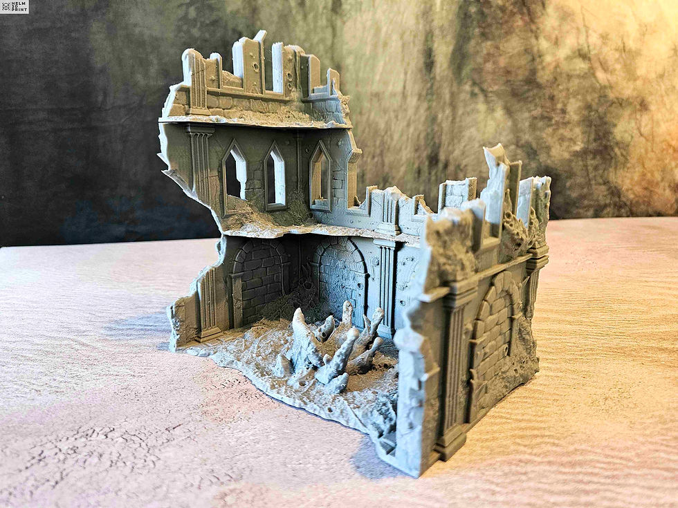 Miniature : INFECTED RUINS - BIG RUIN 2