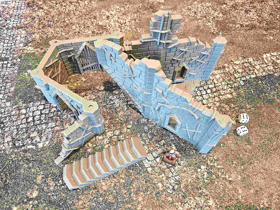 Miniature : CURSED FORTRESS - STRUCTURE 03