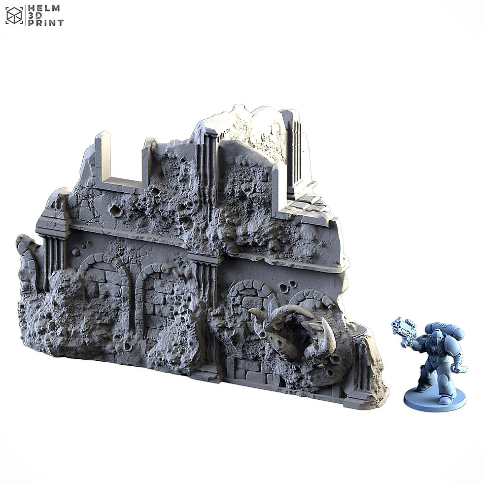 Miniature : INFECTED RUINS - BIG RUIN 4