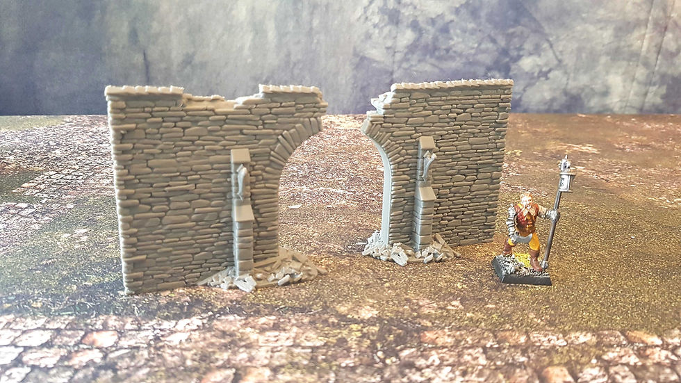 Miniature : GRIMDALE - YARD WALL