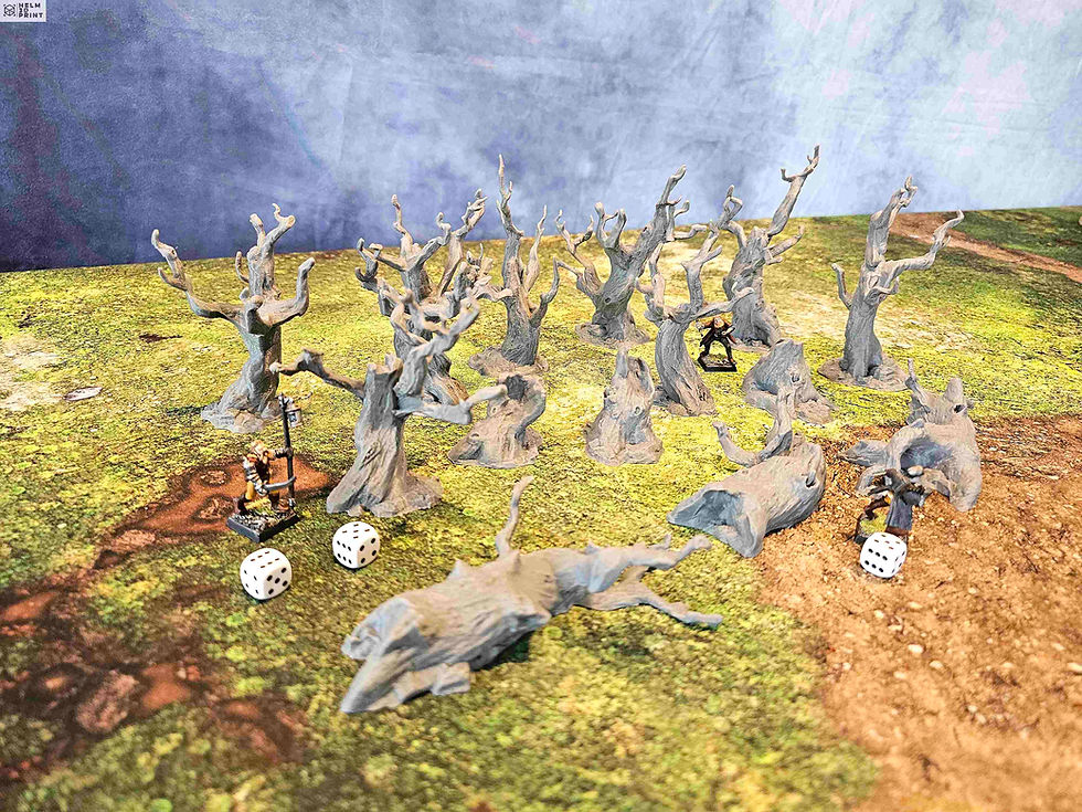 Miniature : DEAD TREES - FULL SET x14 ELEMENTS