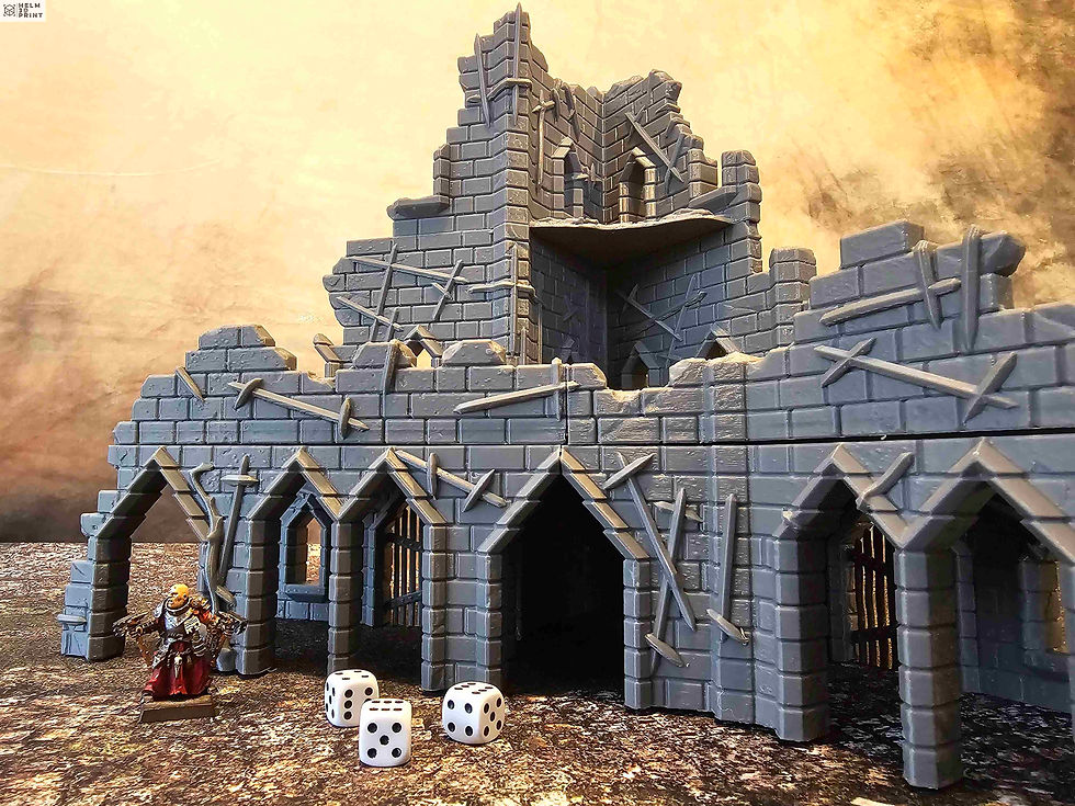 Miniature : CURSED FORTRESS - STRUCTURE 01