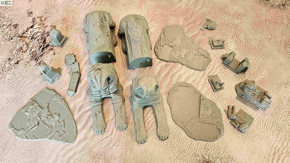 Miniature : EGYPT TERRAIN - PACK x5 ELEMENTS