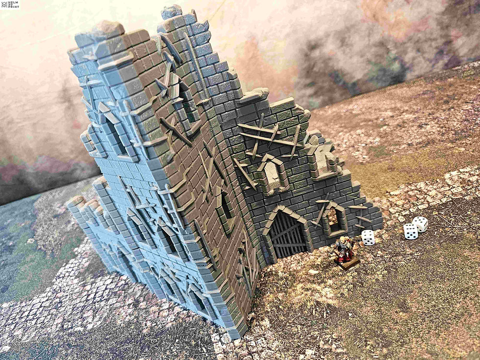 Miniature : CURSED FORTRESS - STRUCTURE 01