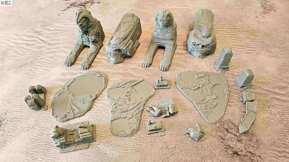 Miniature : EGYPT TERRAIN - PACK x5 ELEMENTS