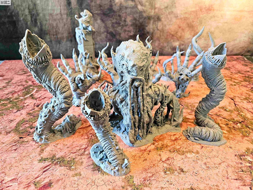 Miniature : HELLISH TERRAIN - FULL SET x11 ELEMENTS