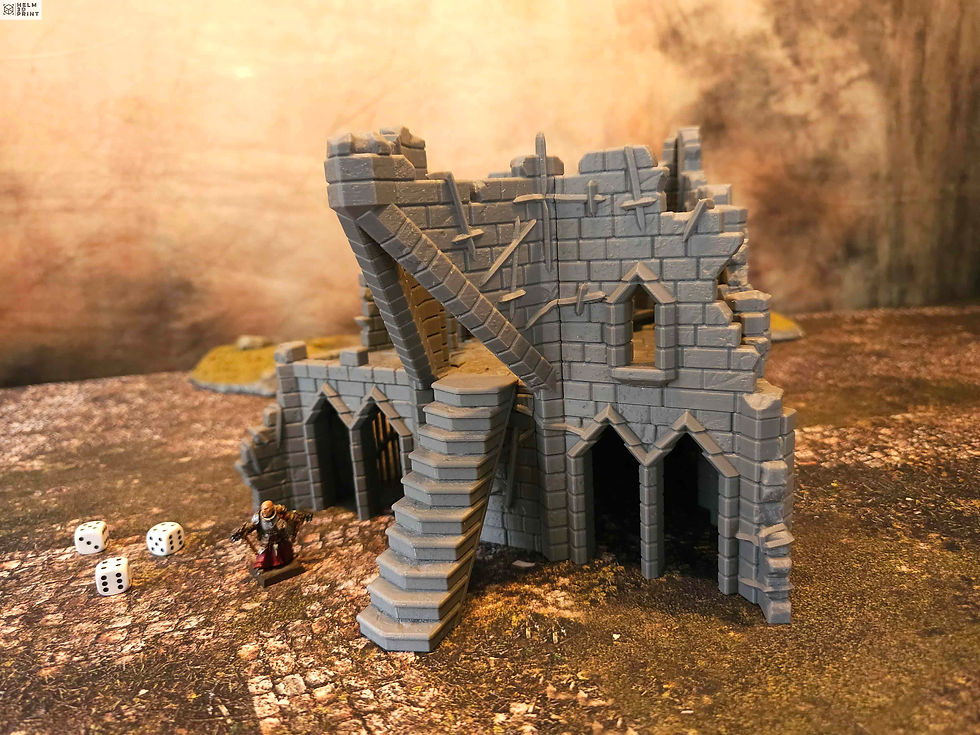 Miniature : CURSED FORTRESS - STRUCTURE 02