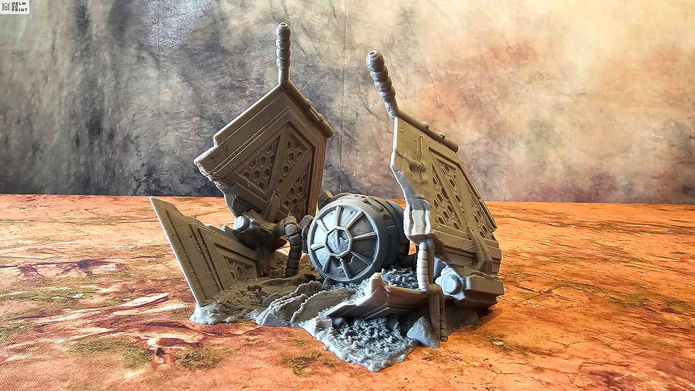 Miniature : CRASHED SPACESHIP 06
