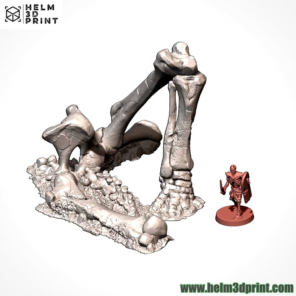 Miniature : DEAD GIANTS MAMMOTHS - FULL SET x8 elements