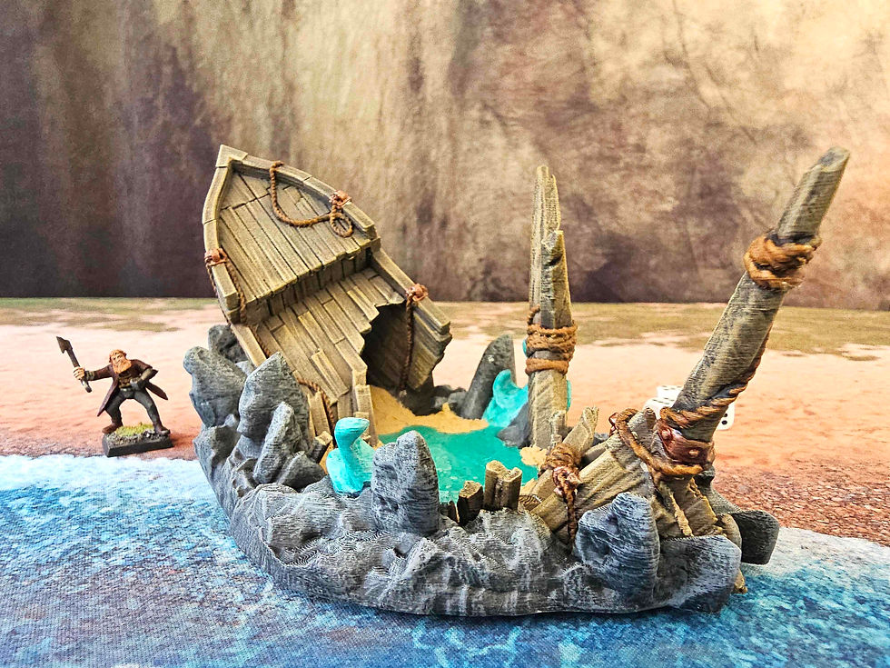 Miniature : WRECKED SHIP