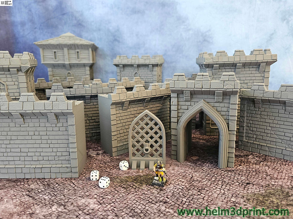Miniature : CLASSIC FORTRESS - FULL SET x15 ELEMENTS
