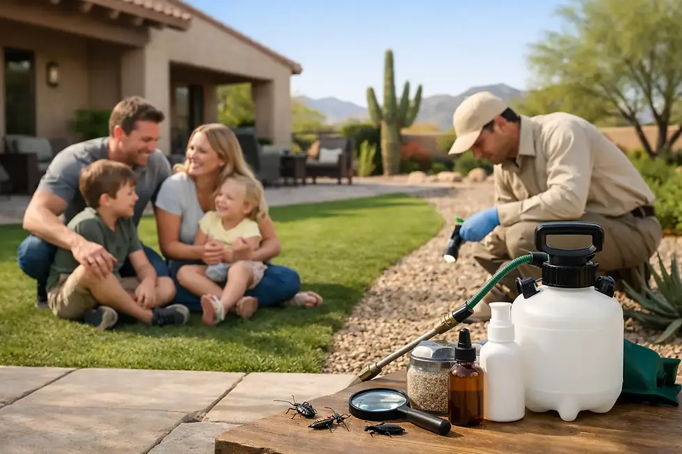 Family Safe Pest Treatments for Arizona Homes