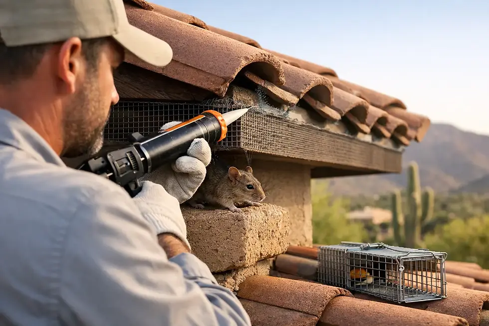 Rodent Exclusion Process for Arizona Homes