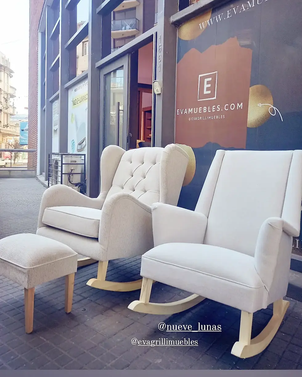 Miniatura: Mecedora ALFONSO+ BANQUETA de regalo (pago contado)