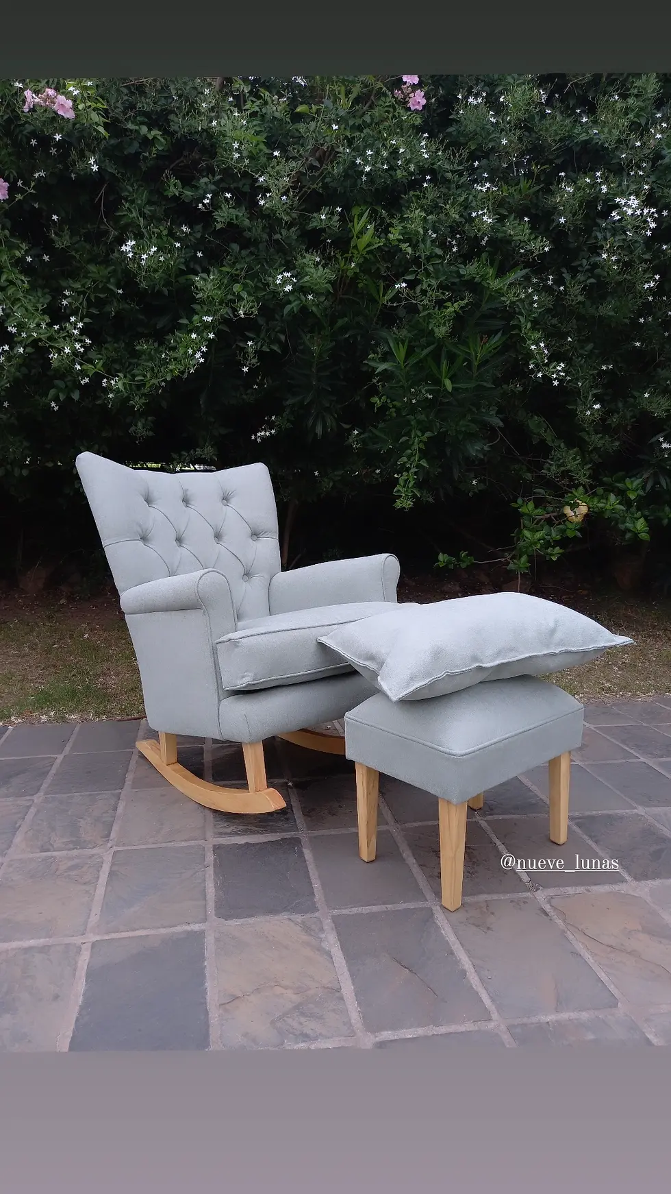 Miniatura: MECEDORA BENJAMIN + BANQUETA de regalo (pago contado)