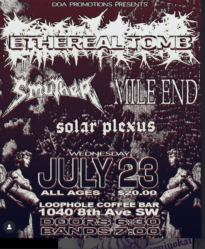 ALL AGES HARDCORE/ SLUDGE/ BEATDOWN/ PUNK ACTS !!!