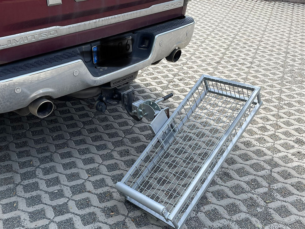 Miniaturbild: Wildträger Heckträger komplett Set Absenkvorrichtung