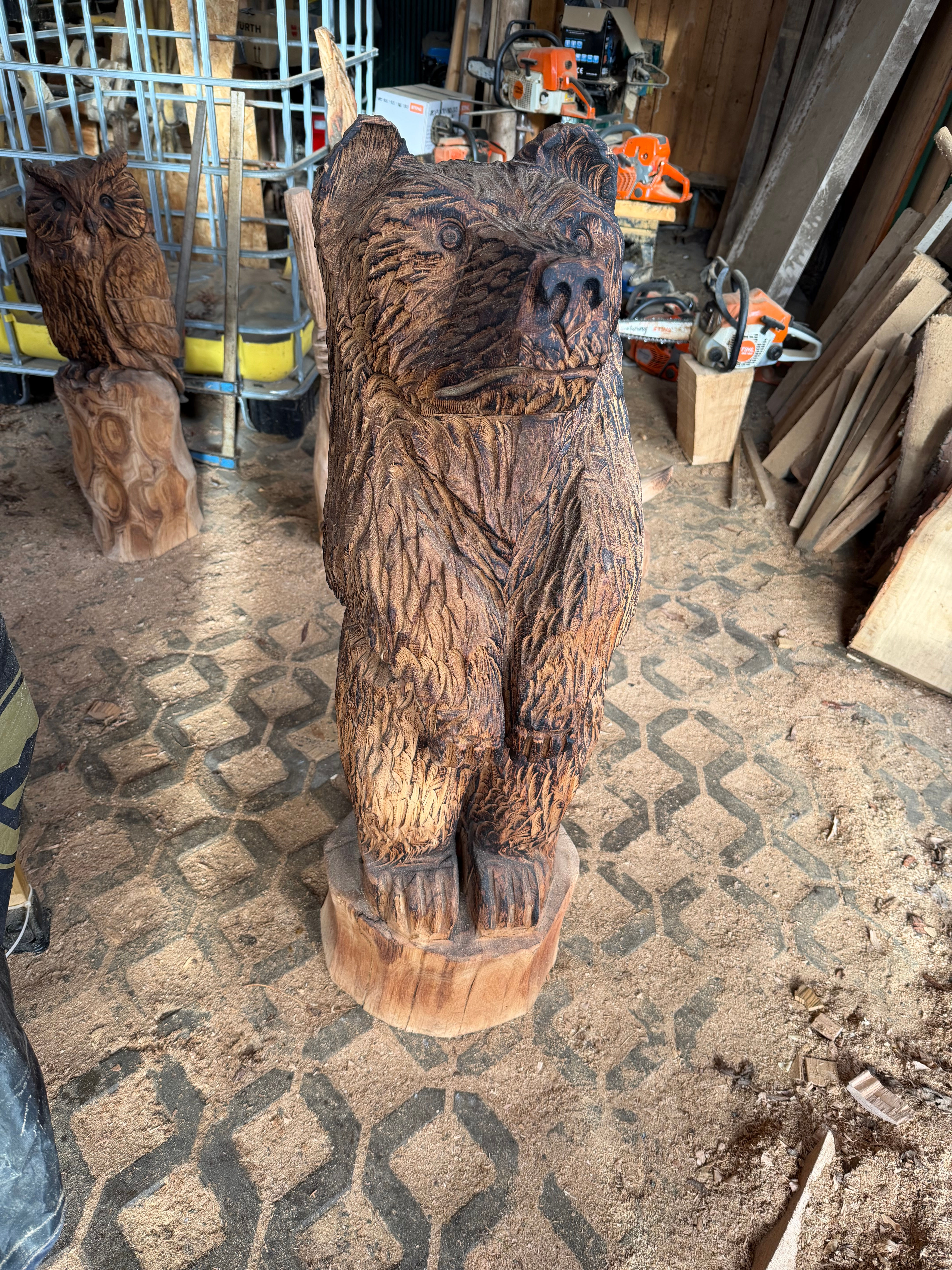 Schnitzkurs Bär -ANFÄNGERKURS-