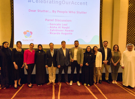 CTGaguez celebra em Abu Dhabi o Dia Internacional de Consciência para a Gaguez (22 de Outubro).