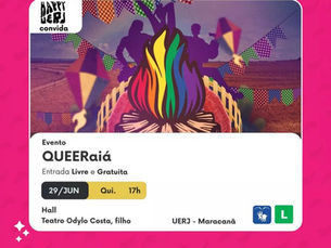 “QUEERraiá” leva festa junina e orgulho queer para o Teatro Odylo Costa, filho