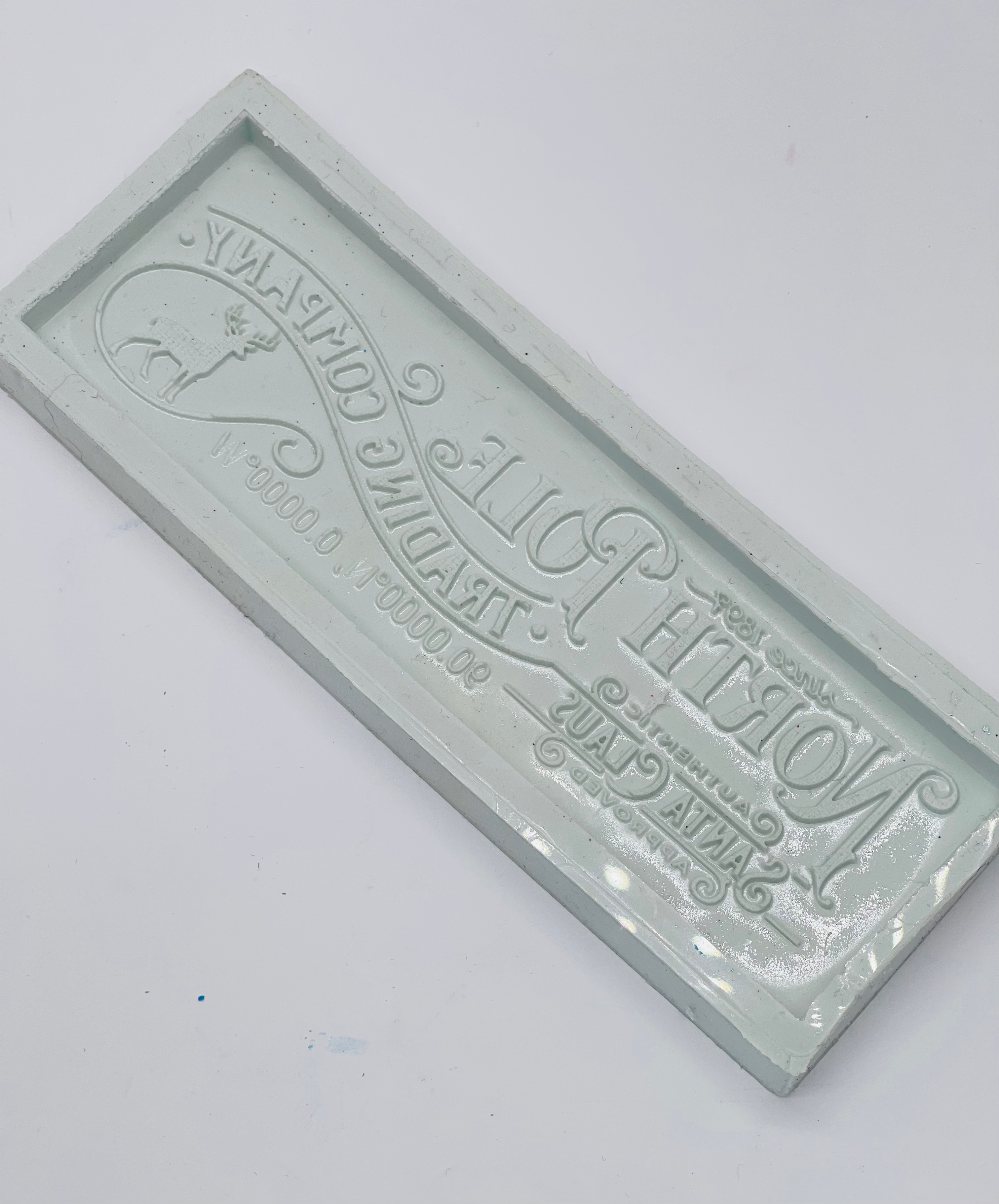 North Pole Single Snap Bar Mould Hand Poured