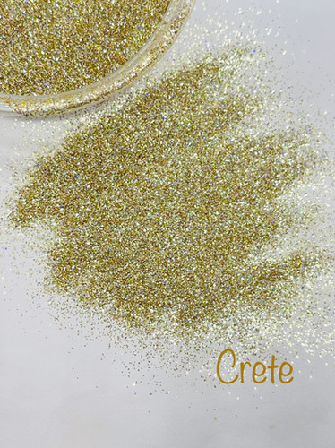 Sparkle Crete CRETE Limited Edition HIGH SPARKLE Gold Fine Glitter - 10g Cos ...