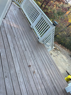 New Deck Stairs and Railings