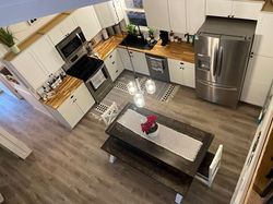 Kitchen and Dining Space After Remodel